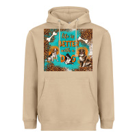 Mushroom life is better with a dog Heavyweight Hoodie - TumblerDesignByShophia