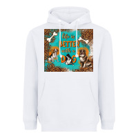 White life is better with a dog Heavyweight Hoodie - TumblerDesignByShophia