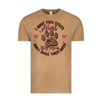 Vintage Camel i have two titles aunt and dog mom Vintage Tee - MaliasSmallBusiness