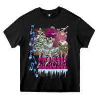 Black freezing season skeleton Heavy Core Tee - FaDigitalArtStudio