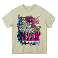 Mossy freezing season skeleton Heavy Core Tee - FaDigitalArtStudio