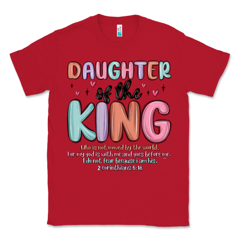 Daughter Of The King Classic Tee by MaliasSmallBusiness | Teevron