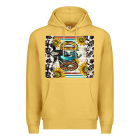 Antique Gold ocd with cow Premium Hoodie - TumblerDesignByShophia