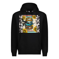 Black ocd with cow Premium Hoodie - TumblerDesignByShophia