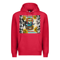 Cardinal ocd with cow Premium Hoodie - TumblerDesignByShophia