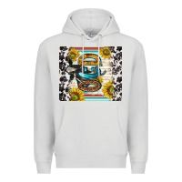 Dove Grey ocd with cow Premium Hoodie - TumblerDesignByShophia