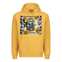 Mustard ocd with cow Premium Hoodie - TumblerDesignByShophia