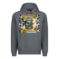 Rock ocd with cow Premium Hoodie - TumblerDesignByShophia