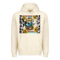 Sandshell ocd with cow Premium Hoodie - TumblerDesignByShophia