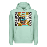 Seafoam ocd with cow Premium Hoodie - TumblerDesignByShophia