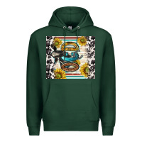 Sports Green ocd with cow Premium Hoodie - TumblerDesignByShophia
