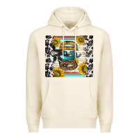 Tofu ocd with cow Premium Hoodie - TumblerDesignByShophia