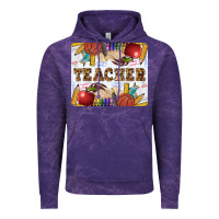 Cloud Purple Teacher Vintage Hoodie - LillyAllenDesigns