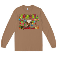Toasted Coconut cowboy christmas Long Sleeve Tee - MaliasSmallBusiness