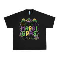 Black thick thighs mardi gras vibes Urban Heavy Tee - MaliasSmallBusiness