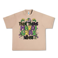 Burro thick thighs mardi gras vibes Urban Heavy Tee - MaliasSmallBusiness