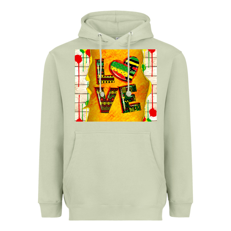Juneteenth Love Heavyweight Hoodie by TumblerDesignByShophia | Teevron