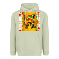 Matcha juneteenth love Heavyweight Hoodie - TumblerDesignByShophia
