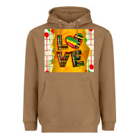 Toasted Coconut juneteenth love Heavyweight Hoodie - TumblerDesignByShophia