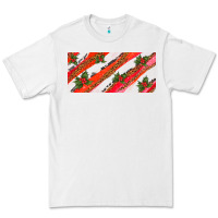 White leopar and cowhide with mistletoe Premium Tee - AdoDesignShop