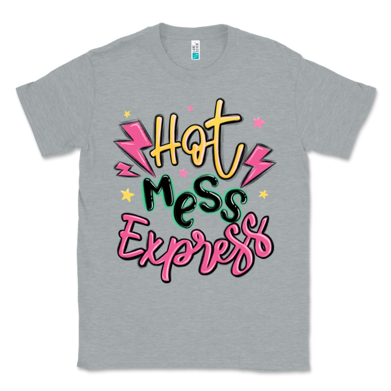 Hot Mess Express Classic Tee by MaliasSmallBusiness | Teevron