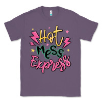 Lavender hot mess express Classic Tee - MaliasSmallBusiness