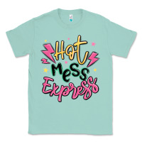 Seafoam hot mess express Classic Tee - MaliasSmallBusiness