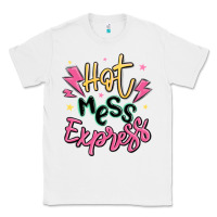 White hot mess express Classic Tee - MaliasSmallBusiness