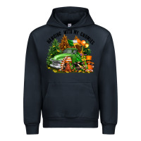 Navy St. Patricks Day hanging with my gnomies Urban Hoodie - FaDigitalArtStudio