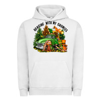 Pigment Lunar Rock St. Patricks Day hanging with my gnomies Urban Hoodie - FaDigitalArtStudio