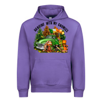 Tulip St. Patricks Day hanging with my gnomies Urban Hoodie - FaDigitalArtStudio