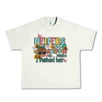 Pistachio heifers be trippin' Urban Heavy Tee - MaliasSmallBusiness