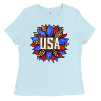 American Sunflower Ladies Tee | Teevron