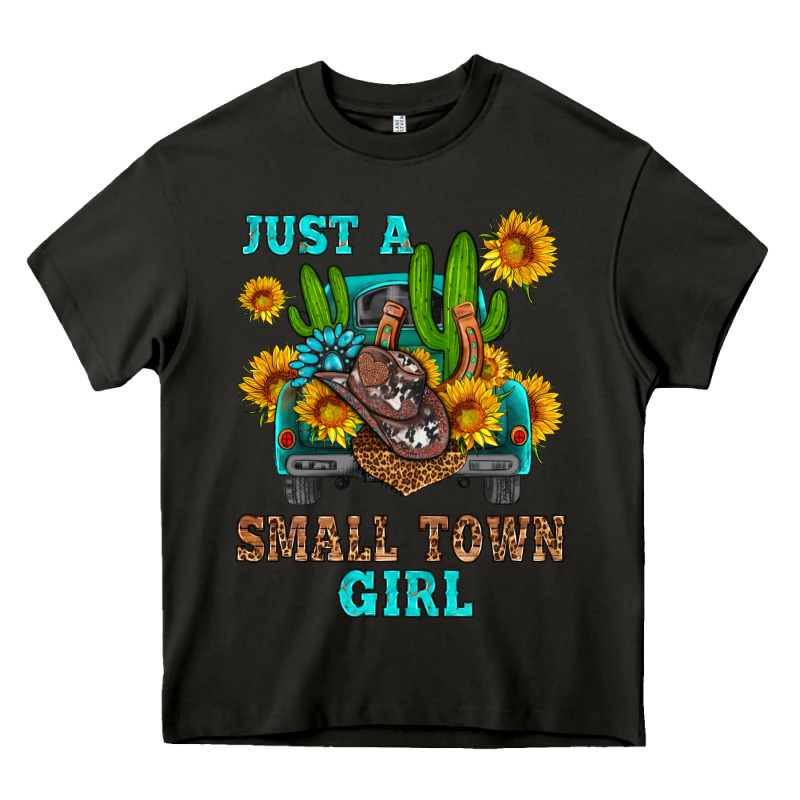 Just A Small Town Girl Heavy Core Tee by HRA Design Shop | Teevron