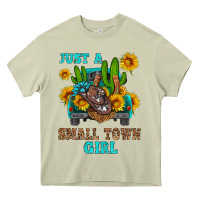 Mossy just a small town girl Heavy Core Tee - HRA Design Shop