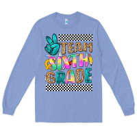 Colony Blue team sixth grade Long Sleeve Tee - NancyCooperArtShop