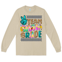Mushroom team sixth grade Long Sleeve Tee - NancyCooperArtShop