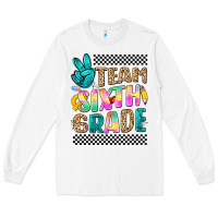 White team sixth grade Long Sleeve Tee - NancyCooperArtShop
