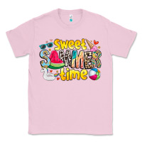 Bubblegum Pink summer time Classic Tee - CowhideDigitalArt