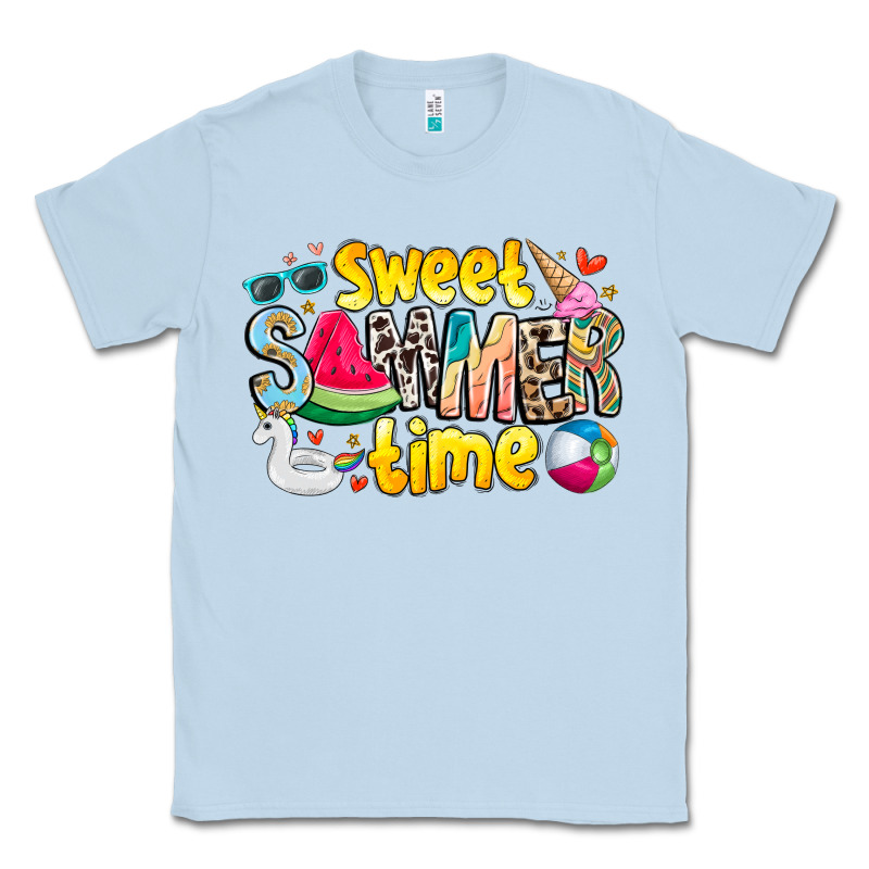 Summer Time Classic Tee by CowhideDigitalArt | Teevron