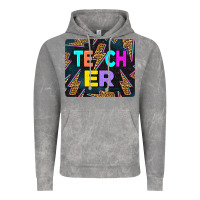 Cloud Rock Teacher Flash Vintage Hoodie - LillyAllenDesigns