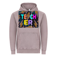 Vintage Zinc Teacher Flash Vintage Hoodie - LillyAllenDesigns