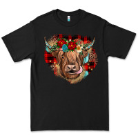 Black christmas cow gemstone Premium Tee - JahusDesignShop