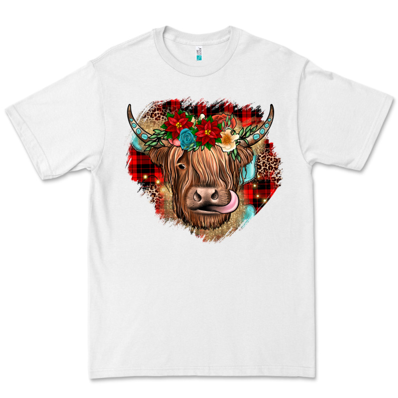 Christmas Cow Gemstone Premium Tee by JahusDesignShop | Teevron