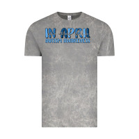 Cloud Rock in april we wear blue autism awareness Vintage Tee - MaliasSmallBusiness