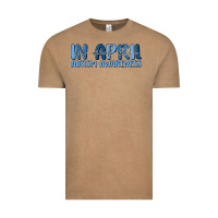 Vintage Coffee in april we wear blue autism awareness Vintage Tee - MaliasSmallBusiness