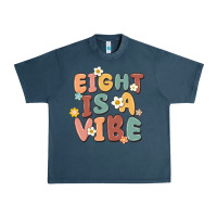 Midnight Navy eight is a vibe Urban Heavy Tee - MaliasSmallBusiness