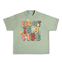 Oil Green eight is a vibe Urban Heavy Tee - MaliasSmallBusiness