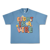 Pebble Blue eight is a vibe Urban Heavy Tee - MaliasSmallBusiness