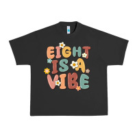 Pigment Black eight is a vibe Urban Heavy Tee - MaliasSmallBusiness